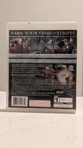 Sony Playstation 3 PS3 Turning Point: Fall of Liberty Game 2008 no manual - Picture 2 of 3