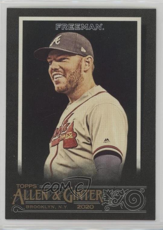 2020 Topps Allen & Ginter's X Freddie Freeman #47 1lw4