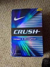 Nike Crush Golf Balls Longer Straighter 12 Balls Rare Out of Production New