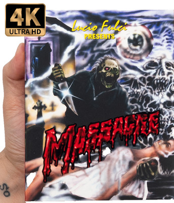 Massacre Lucio Fulci 1989 VinSyn 4K UHD/Blu-ray Special Edition SLIPCOVER SEALED