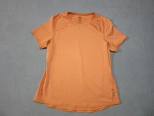 REI Co-op Shirt Womens Large Orange Performance Stretch Active Top Lightweight