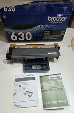 Cartucho de tóner original Brother TN630 rendimiento estándar, negro