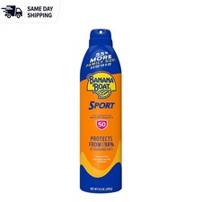 Sport Ultra Sunscreen Spray 9.5oz - Breathable, Oxybenzone Free UV Protection 1.68 per gallon