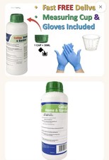 Gallup Home & Garden Glyphosate Weedkiller 1L + Free GardenersDream Cup & Gloves