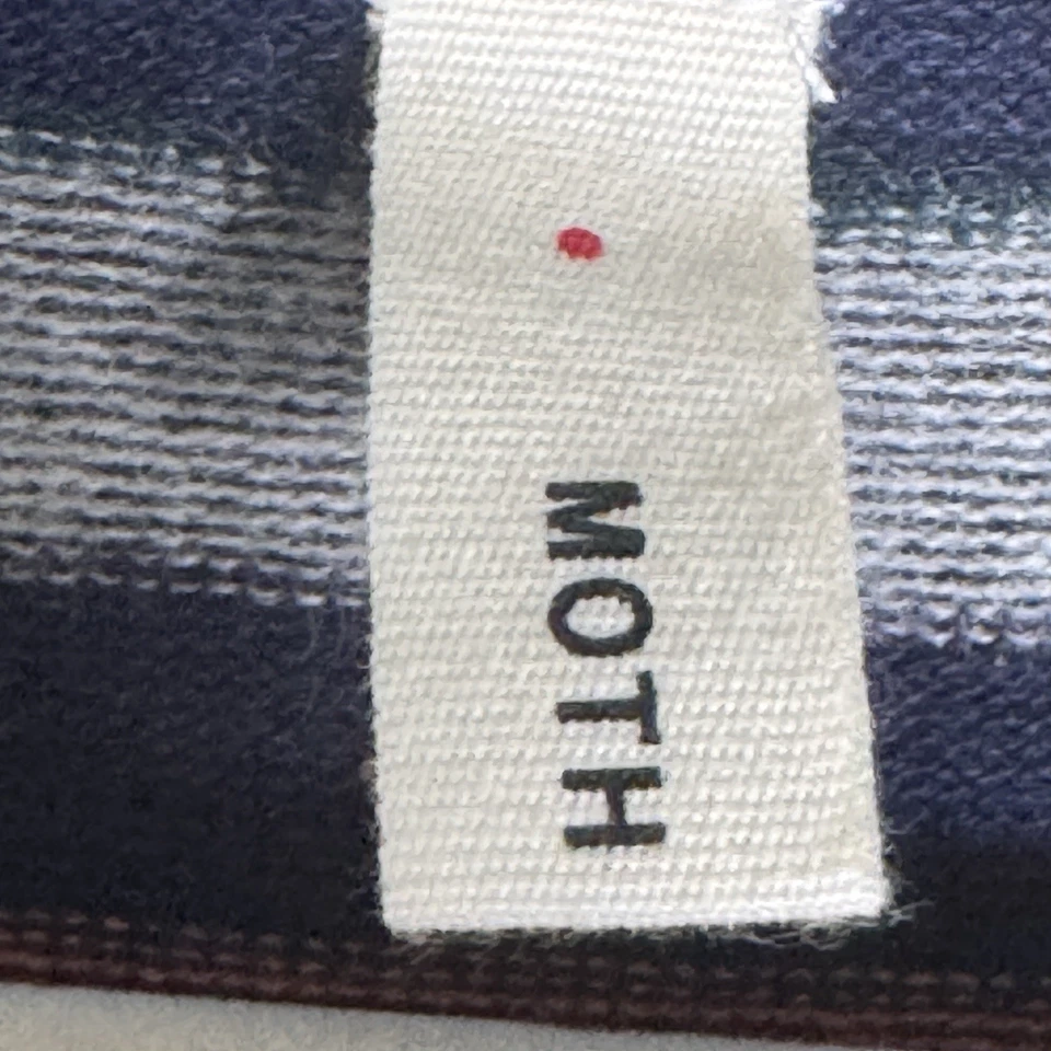 Vestido Suéter Anthropologie Moth Para Mujer XL Azul Luca Rayas Manga Larga Foto 3 de 4