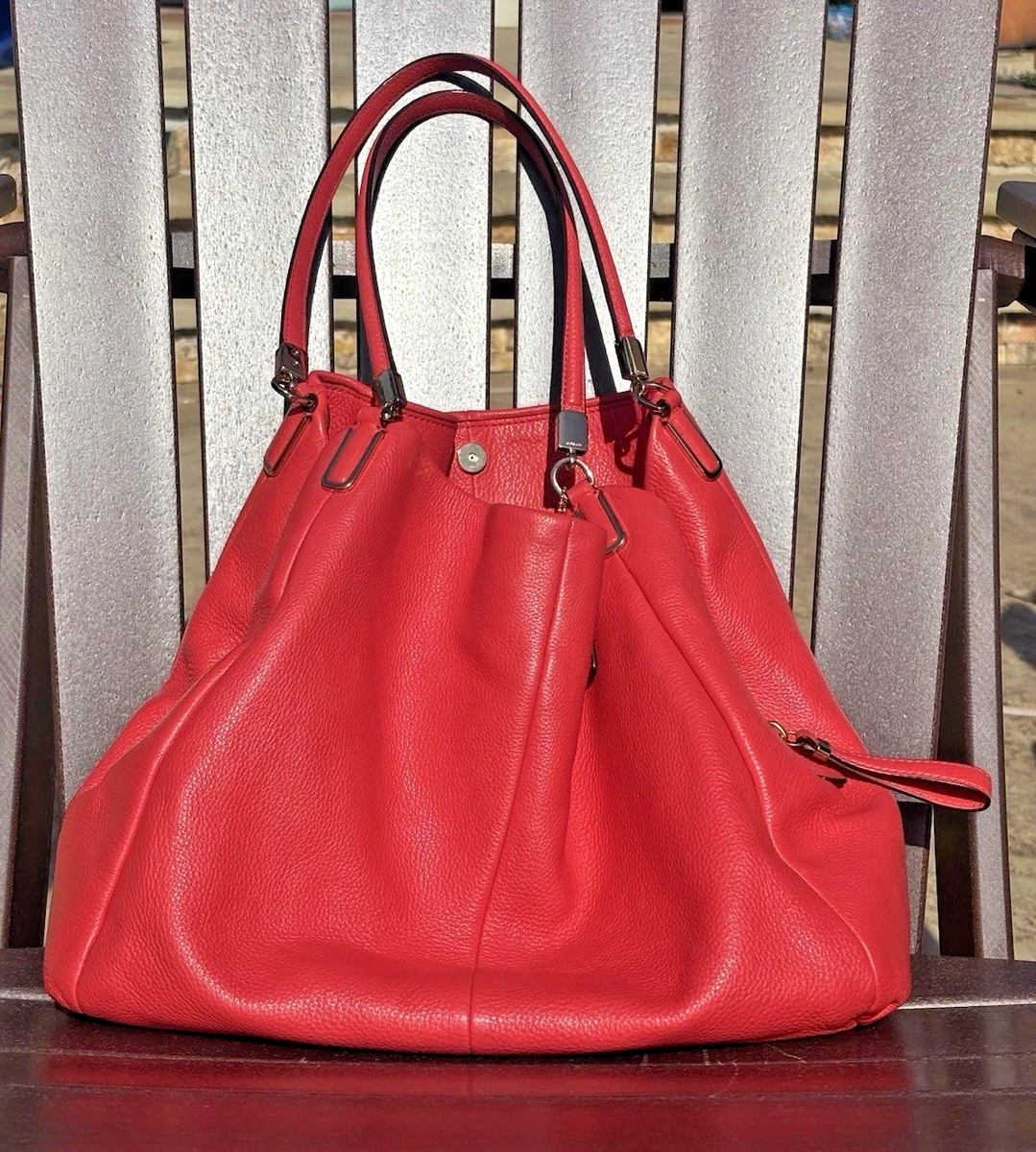 Coach Madison Red Bags & Handbags for Women for sale | eBay