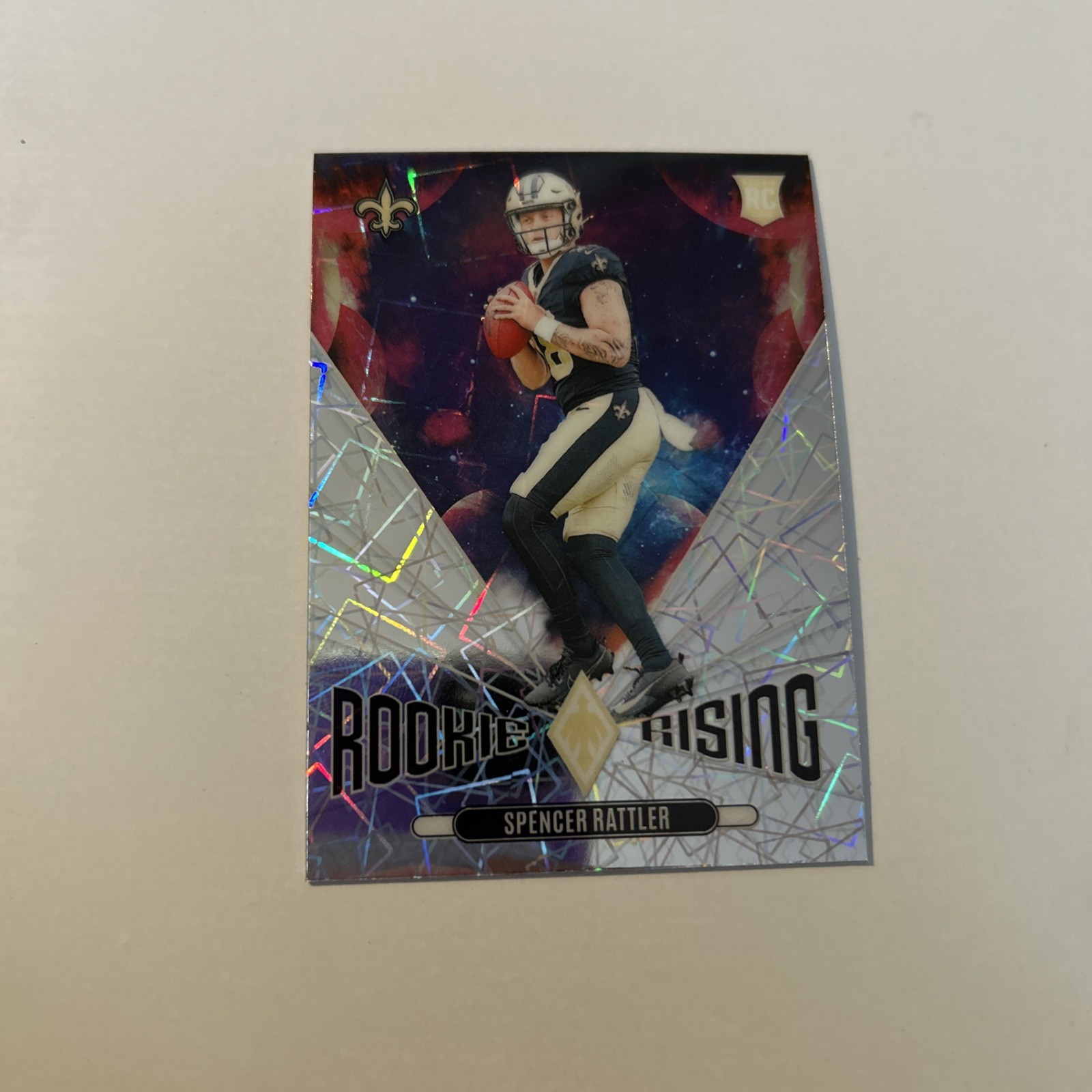 2024 Panini Phoenix - Rookie Rising Spencer Rattler #RR-SRR Lazer (RC)