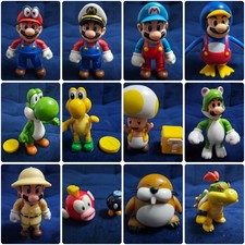 Super Mario Bros - Action Figures - Various - Jakks / Nintendo - Luigi Yoshi