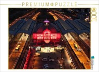 Calvendo Puzzle Halle Saale Central Station | 1000 Pieces, Finished Size 25.2 ×