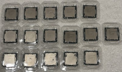 lot of (16) Intel Pentium Gold G5400 SR3X9 3.70GHz 2-Core 4MB LGA1151 CPU