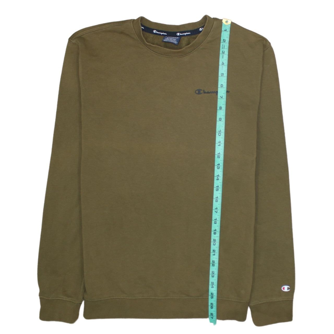 Champion Green Sweatshirt Mens M image 6