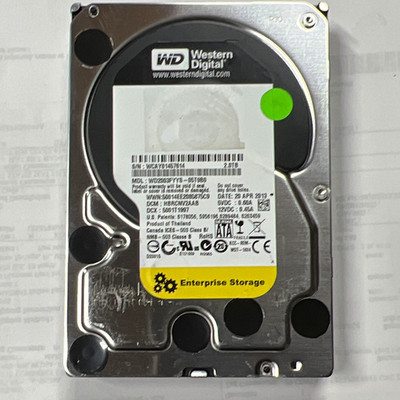 Western Digital Enterprise Storage 320GB 2.5in SATA 5400RPM 8MB HDD WD3200BPVT
