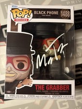 The Grabber signed Funko Pop! by Mason Thames Autograph ACOA - Black Phone Movie