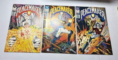 Peacemaker Vol 1 #1-3 Almost Full Set DC Comics 1988 We Combine Shipping ￼