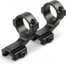 GOTICAL 1" Offset Reversible Rifle Scope Rings, Cantilever Mount 25.4mm