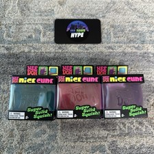 Nice Cube Needoh Pink Blue Purple LOT of 3 AUTHENTIC  New