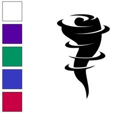 Tornado Twister Vinyl Decal Sticker Multiple Colors Sizes 6358 Tornado Twister Vinyl Decal Sticker Multiple Colors Sizes 6358
