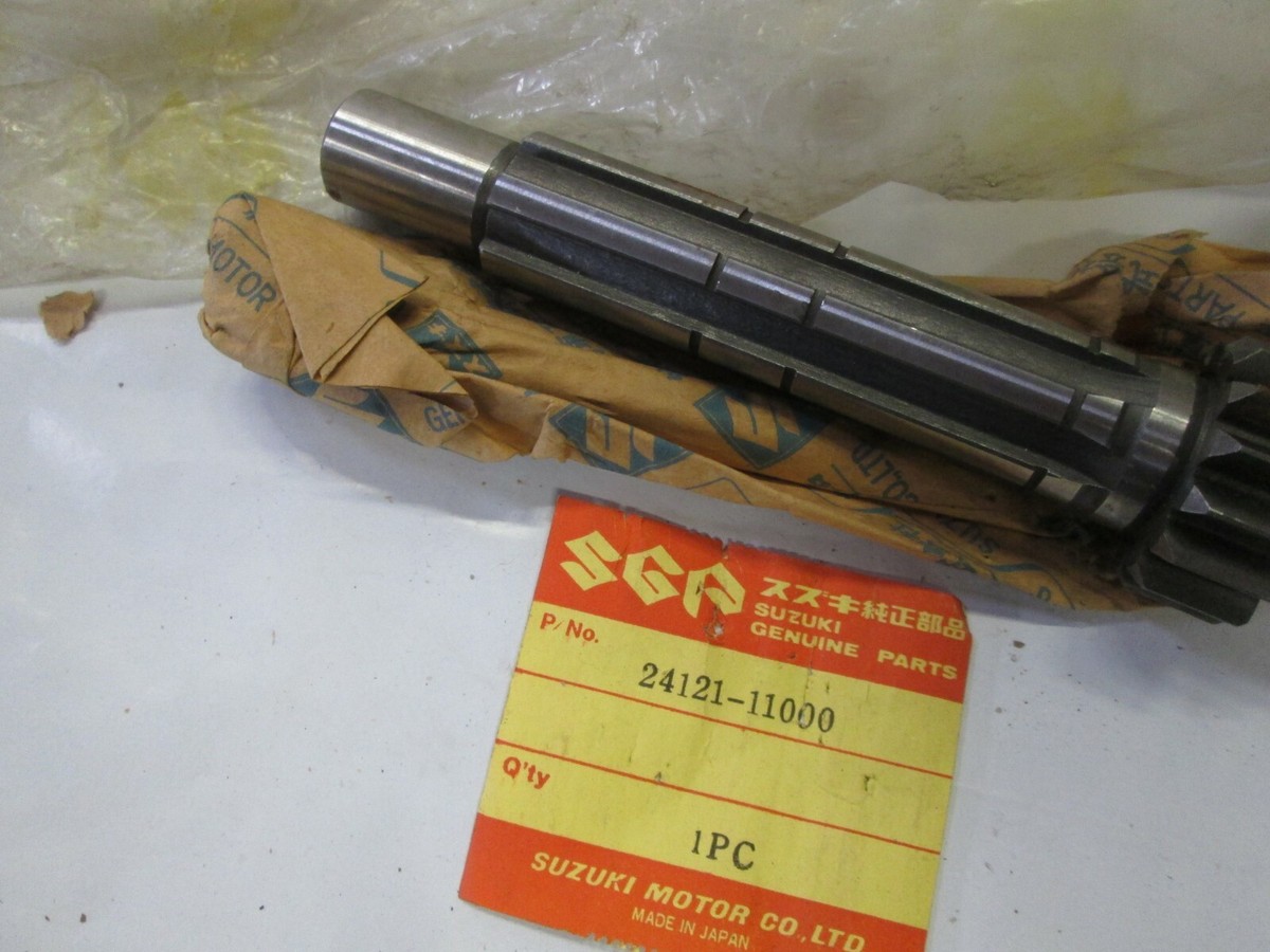 Suzuki T20 TC250 nos countershaft 1966-68 24121-11000 | eBay