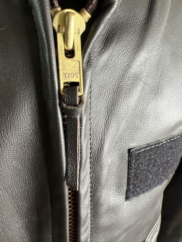 G-1 Barely Worn Excelled DSCP Leather Flight Jacket USMC Marines USN 44 Large ✅ - Picture 5 of 19