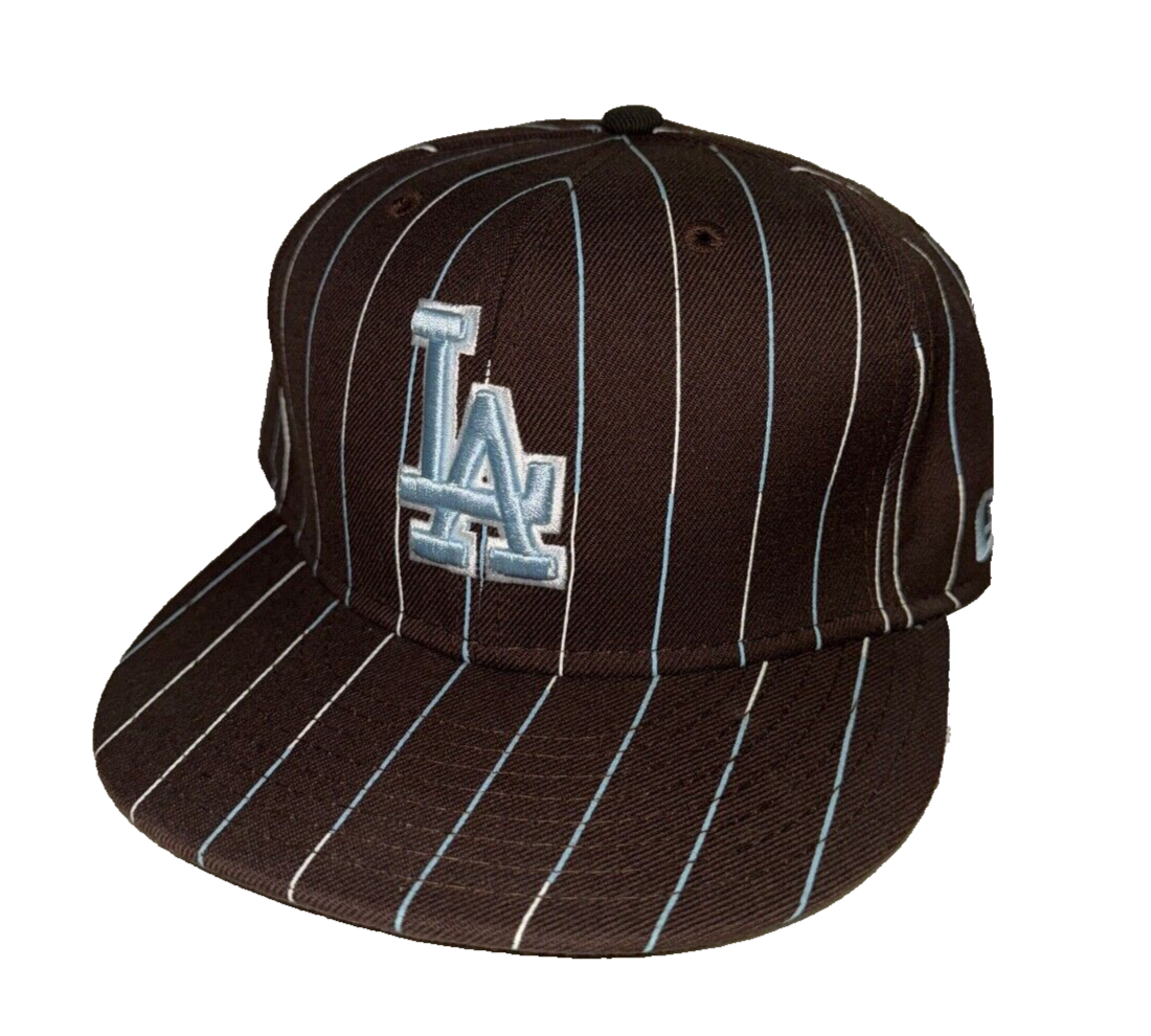 帽子 NEW ERA DODGERS 59FIFTY CAP 7 1/8 New Era Los Angeles Dodgers 59FIFTY Fitted Pinstripe Size 7