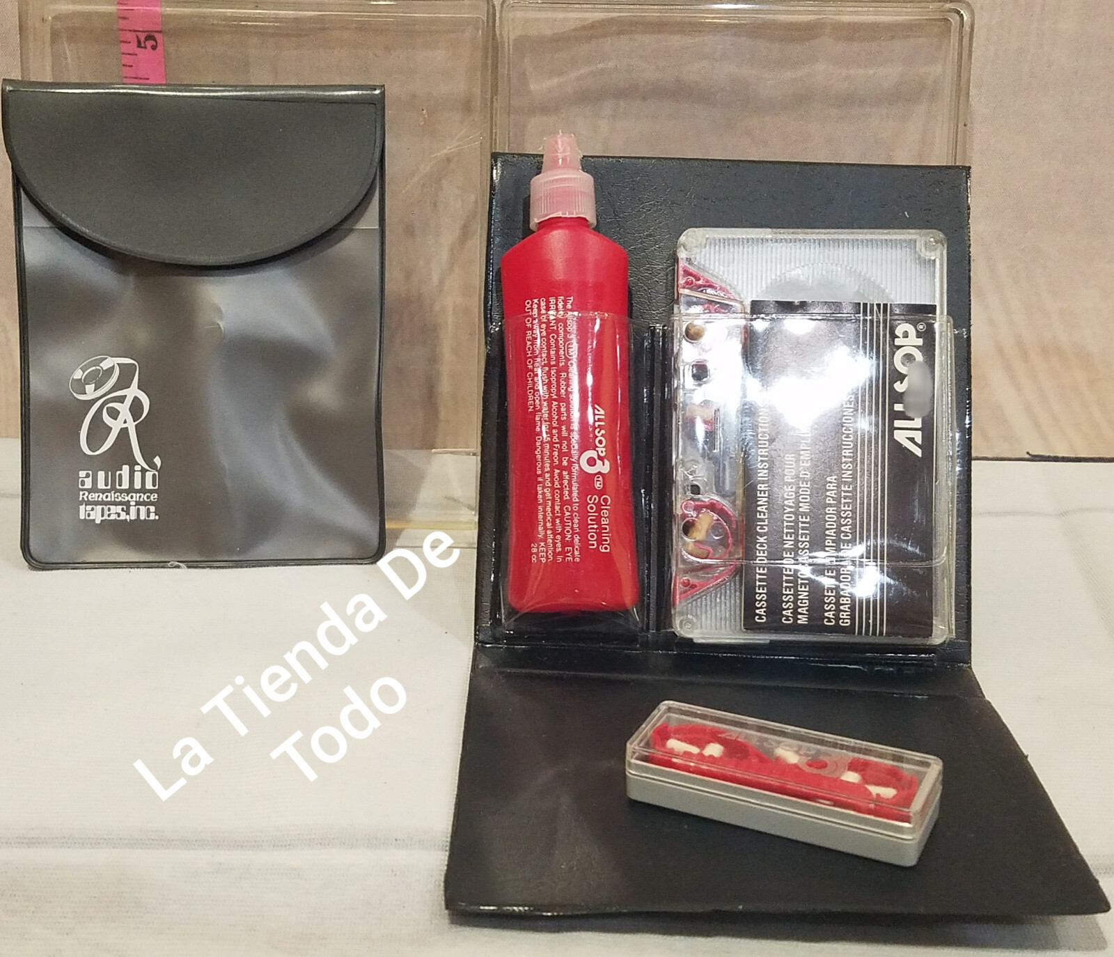 VINTAGE CASSETTE TAPE HEAD CLEANER KIT FOR ALLSOP SYSTEMS READ eBay