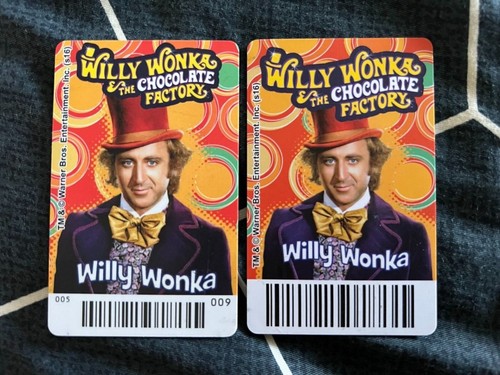 WILLY WONKA Coin Pusher Cards Arcade Timezone Golden Ticket & Chocolate Factory - Picture 2 of 10