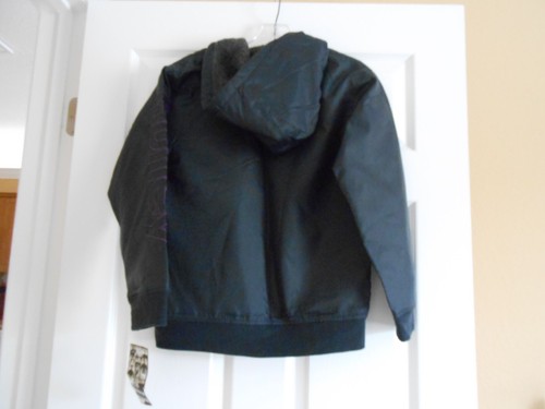 NWT~HURLEY )(~TRUE NAVY~LINED~Full Zip~Logo Hooded Windbreaker Jacket Size L - Picture 7 of 16