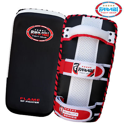 1 X Farabi Boxing Thai Pads MMA Kickboxing Strike Shield Punching Training Pads