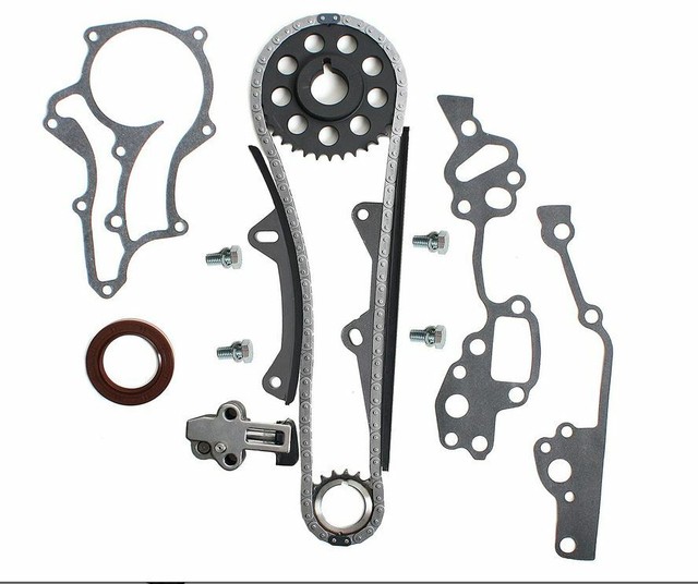 Fit 8595 Toyota Pickup 4runner Timing Chain Kit 1HD Metal Rail 22RE