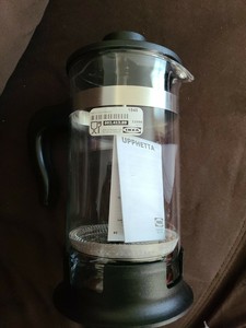 Prensa de émbolo IKEA VIDRIO francés cafetera UPPHETTA - 4 Tazas | eBay