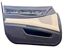 09-15 BMW 7-SERIES FRONT LEFT DRIVER SIDE DOOR PANNEL W/ALL ACCESSORIES LOT2336