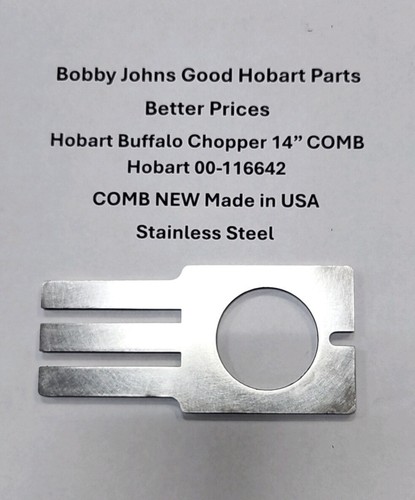 NEW Hobart Buffalo Chopper 14” COMB Hobart 00-116642 Made USA Stainless Steel - Picture 2 of 3