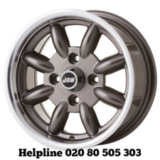 Mini 13x6 Alloy Wheels x 4 / Minilight Design (New)