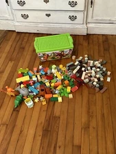 Dino Paradise 40 Pc. Building Blocks And Wooden Dinosaur Block Set And More