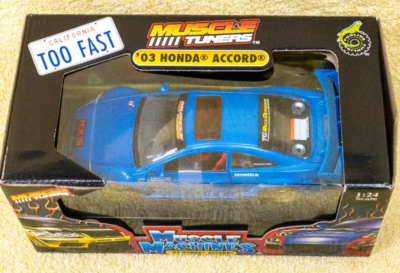 希少 1:24 '03 HONDA ACCORD マッスルマシーン 1:24 Scale Muscle Machines '03 HONDA ACCORD Blue | eBay