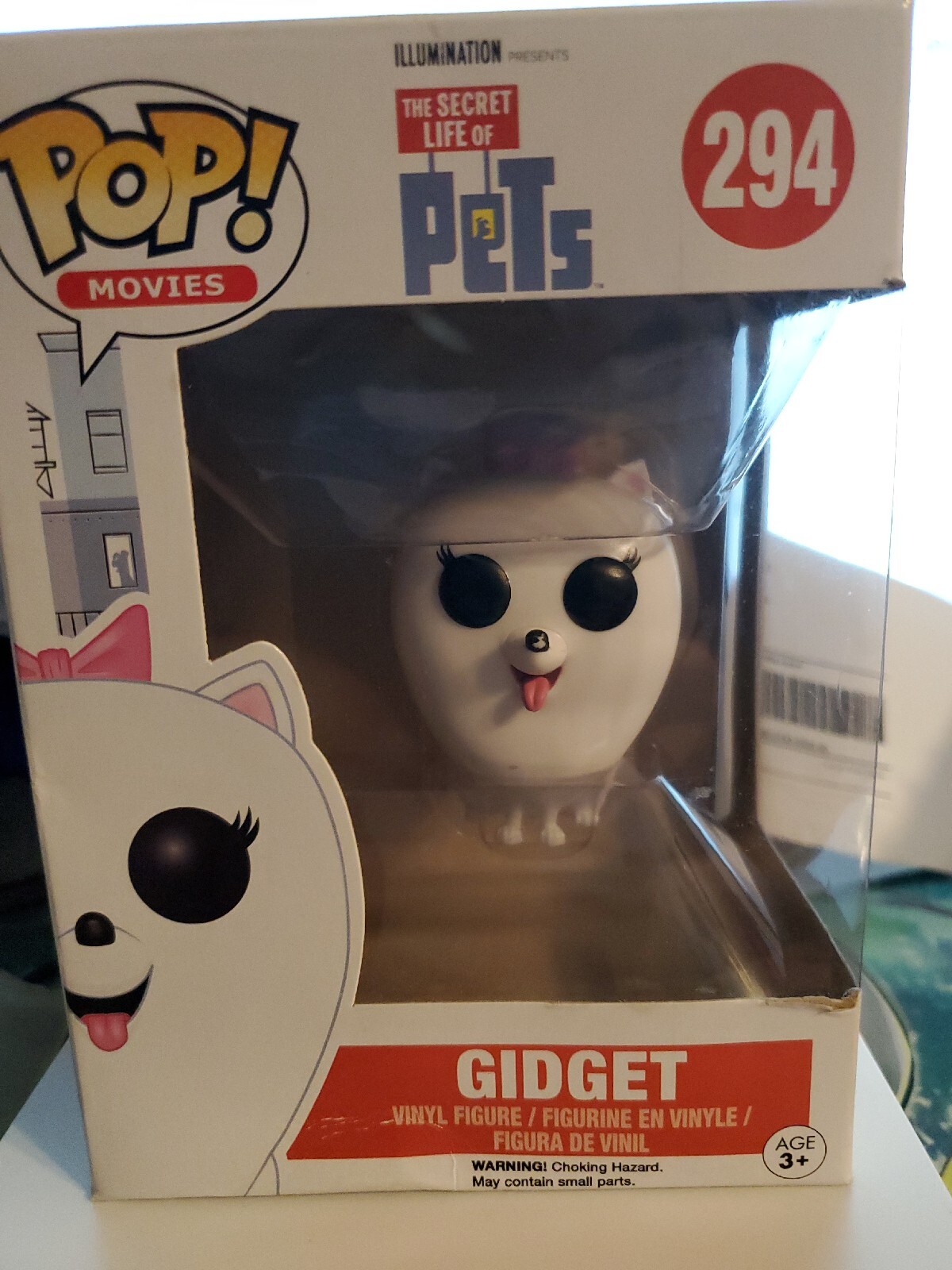 Funko Pop! Movies Secret Life Of Pets Gidget #294 Vinyl Figure
