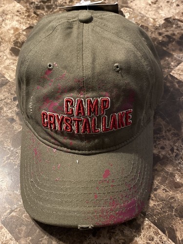 13th Camp Crystal Lake Frayed Hat Cap 