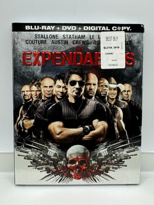 The Expendables Blu-ray NEW IN PLASTIC WITH OOP SLIPCASE