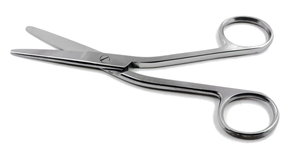 Universal Angled Scissor 5.5" Embroidery Surgical Utility Instruments Set of 10 - Image 3 of 4