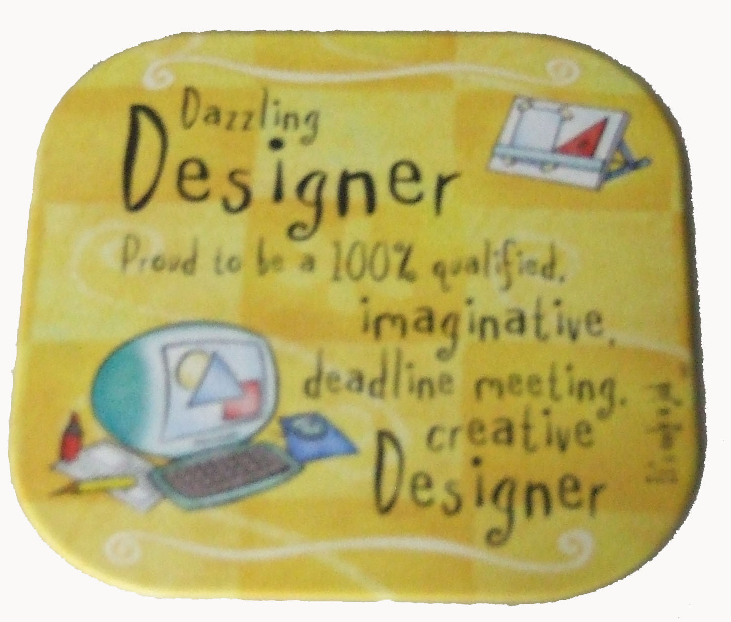 OCCUPATIONAL JOB COASTERS COASTER WITH JOBS GIFTS FATHERS DAY MOTHERS