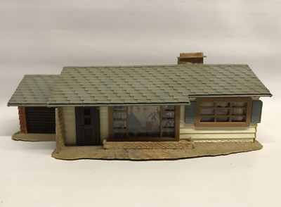 Vintage HO Scale Faller/Atlas 2192 Ranch House Building