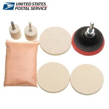 8 x Glass Polishing Kit Glass Scratch Removal...