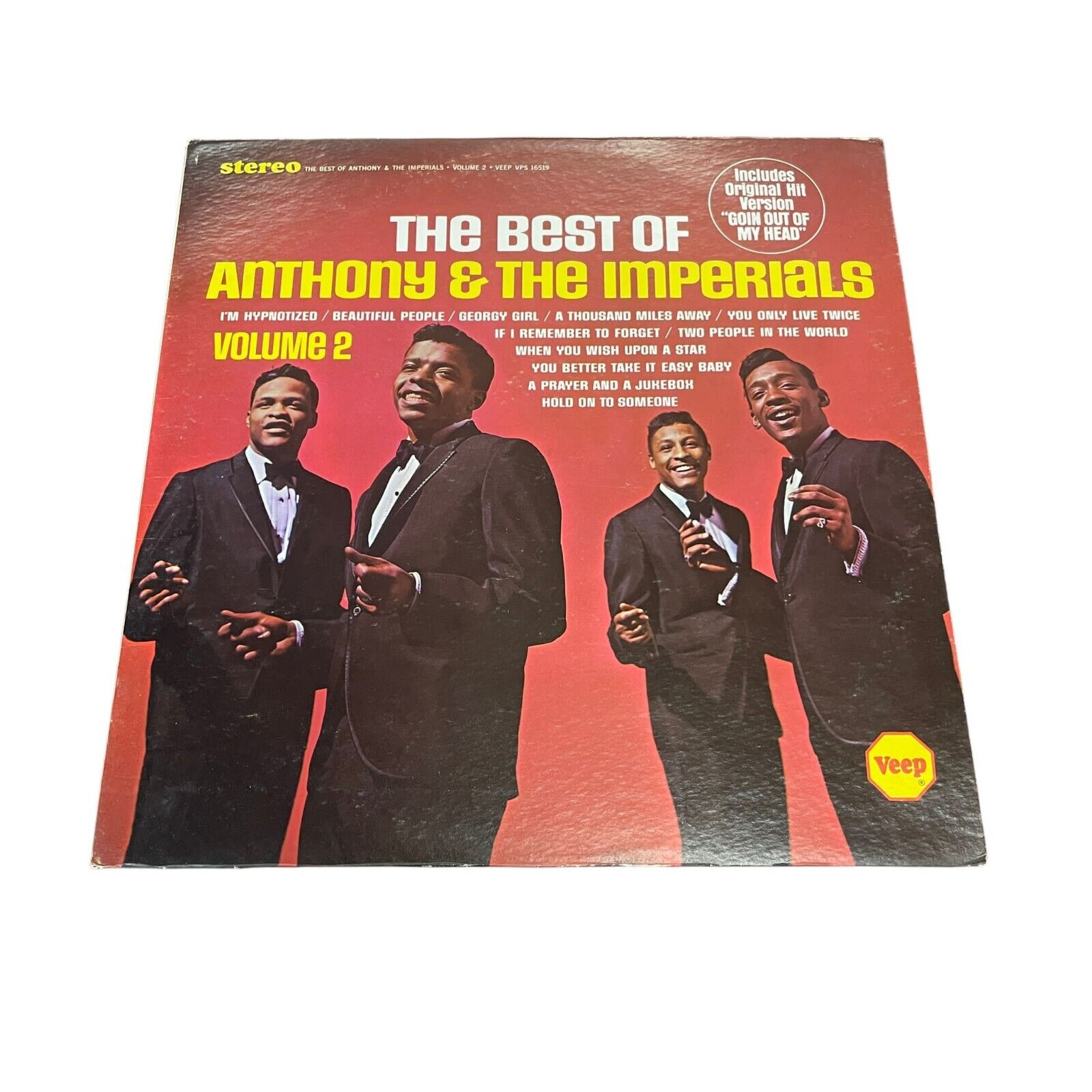 ANTHONY & THE IMPERIALS Best Vol.2 VEEP 16519 '68 