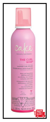 Cake Beauty Whipped Curl Defining & Volumizing Mousse Aloe Vera & Vit E 8.4oz