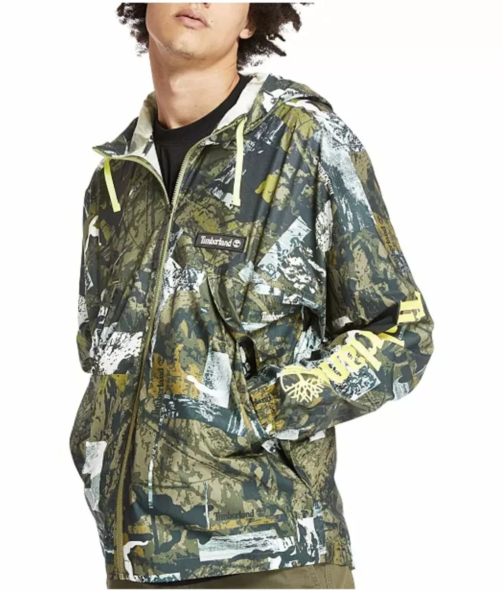Timberland camo discount jacket