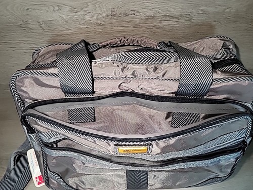 Oleg Cassini Travel Duffel Carry On Weekend Bag Vintage - Picture 9 of 10