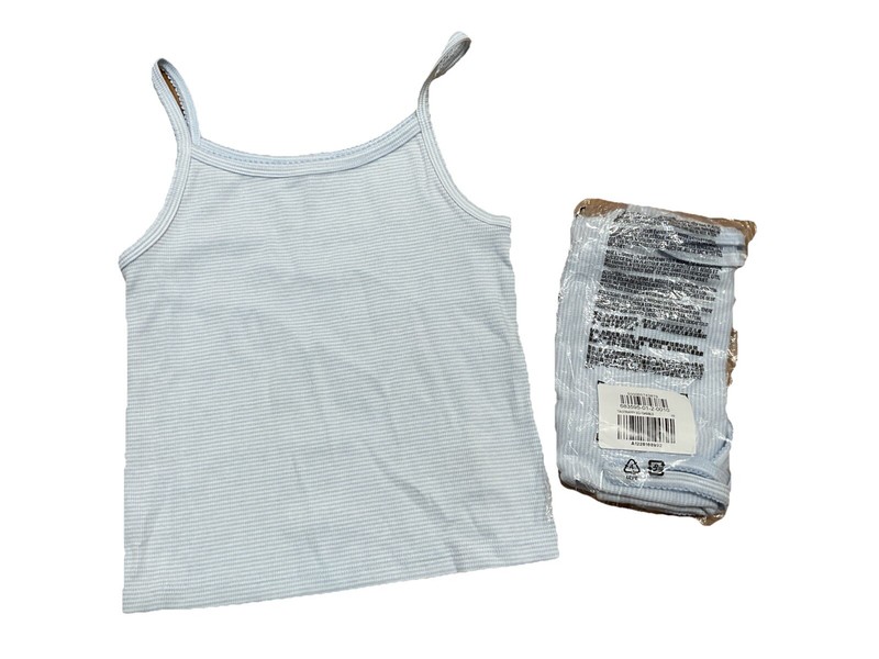 Girls Size 10 Teen Blue Striped Undershirts  Tanks GAP Lot Of 2 NWT