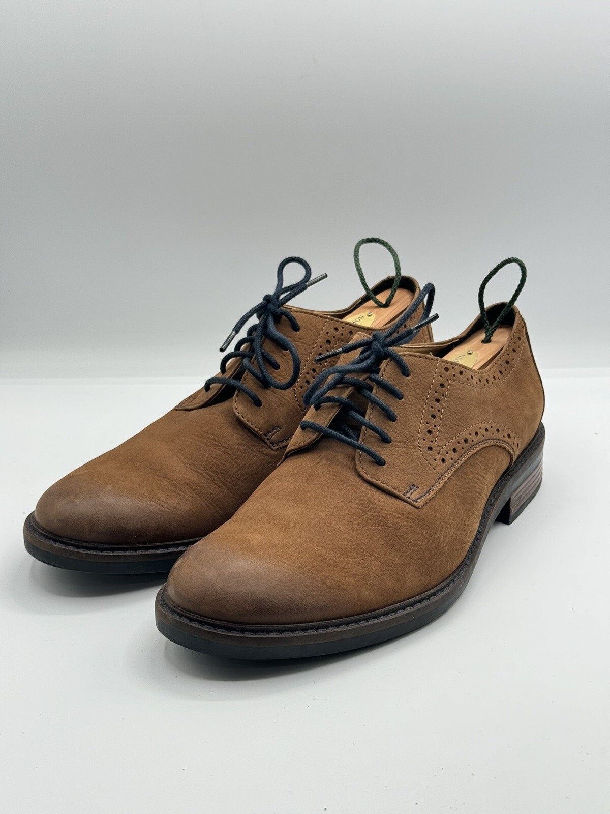 SAOLA Scarpe Oxford Bostonian da uomo 8 5 US 41 5 EU in pelle nabuk marrone suola morbida comoda
