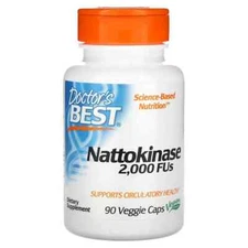 Nattokinase - 2, 000 FU of Enzyme, Supports Heart Health & Circulatory & Normal