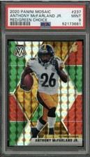 2020 Panini Mosaic Football Anthony McFarland Jr Choice Mosaic Rookie PSA 9 Mint